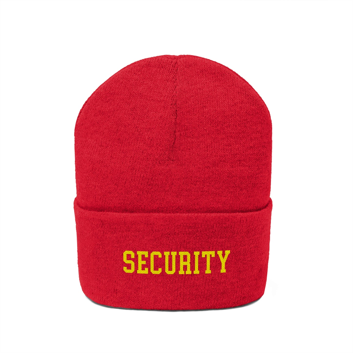 Security Beanie Gold