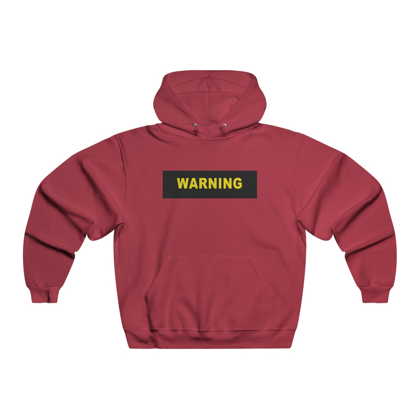 Warning Label Men's Hooded Sweatshirt