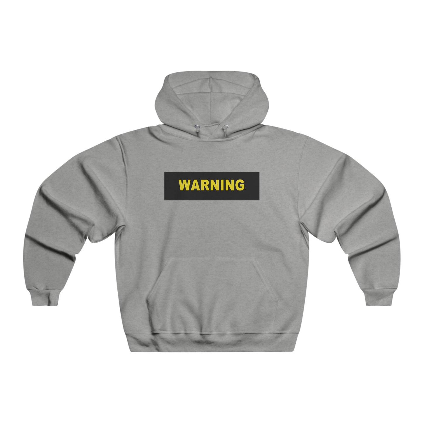 Warning Label Men's Hooded Sweatshirt