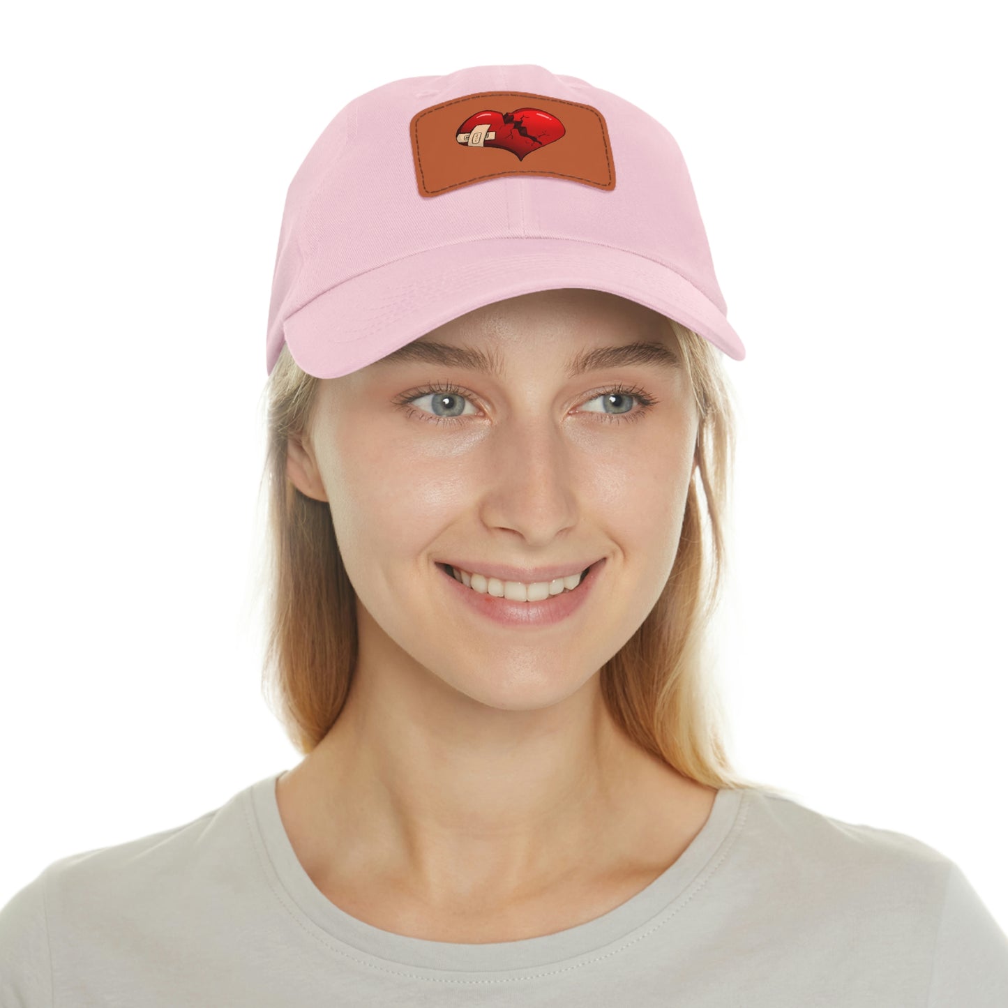 "Hopstar" Dad Hat with Leather Patch