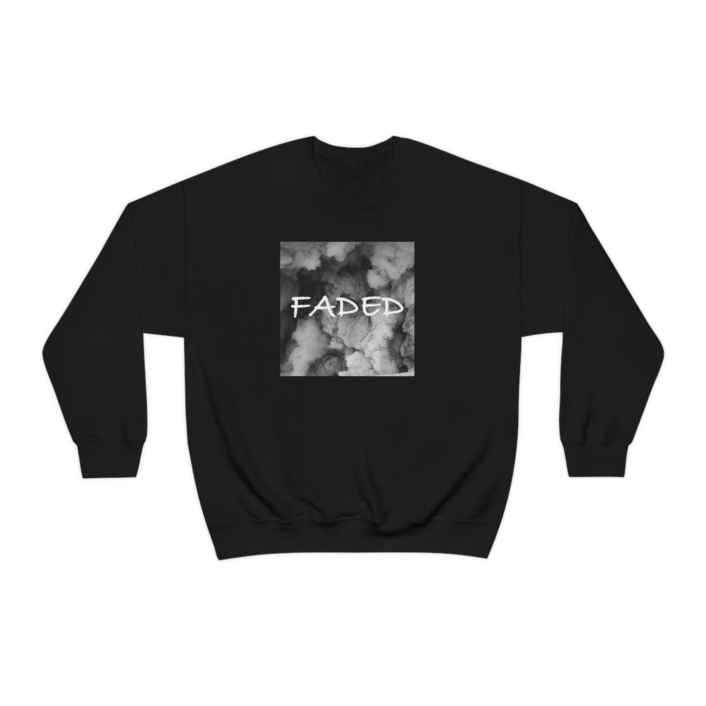 "Faded Gray" Unisex Crewneck Sweatshirt