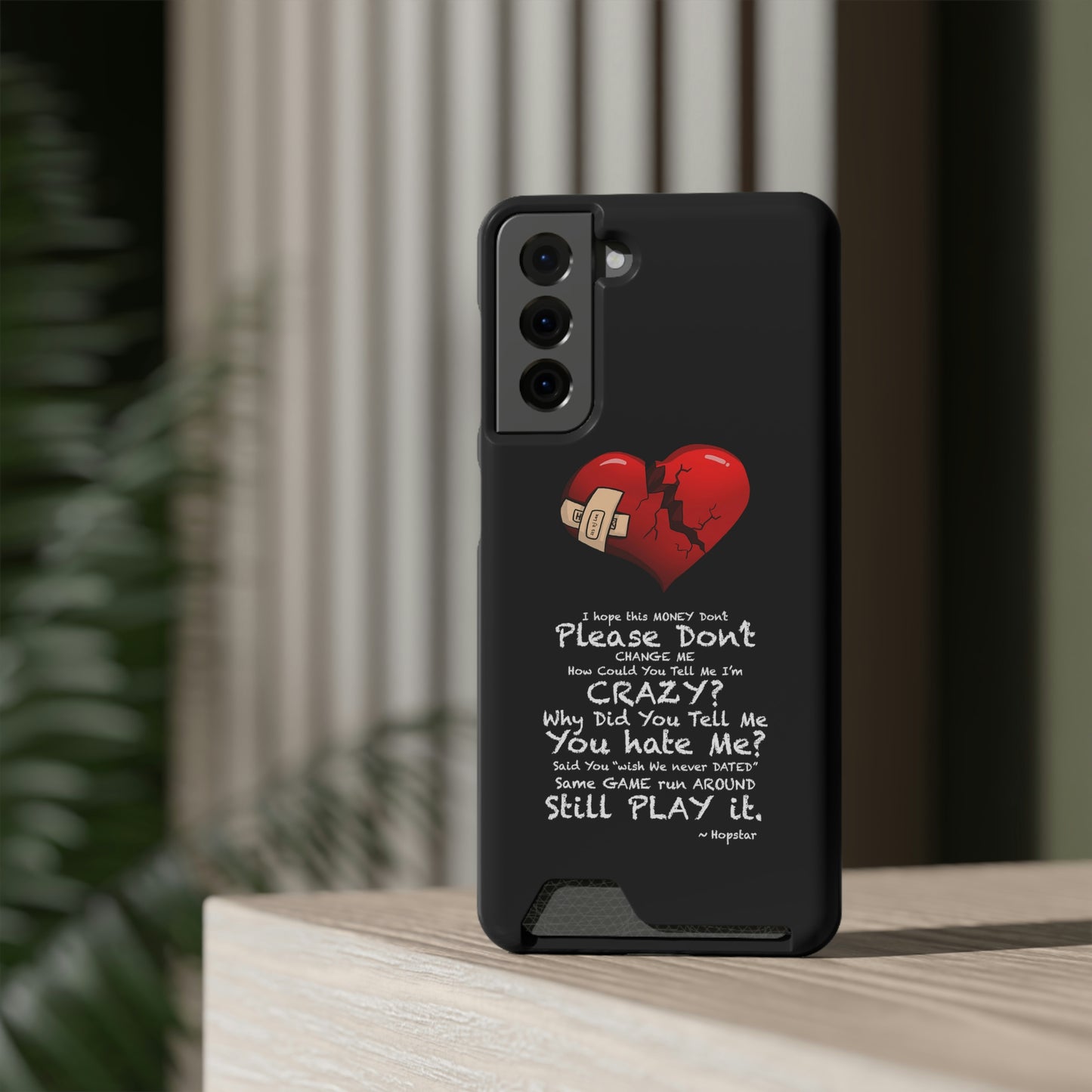 "Hopstar" Phone Case With Card Holder