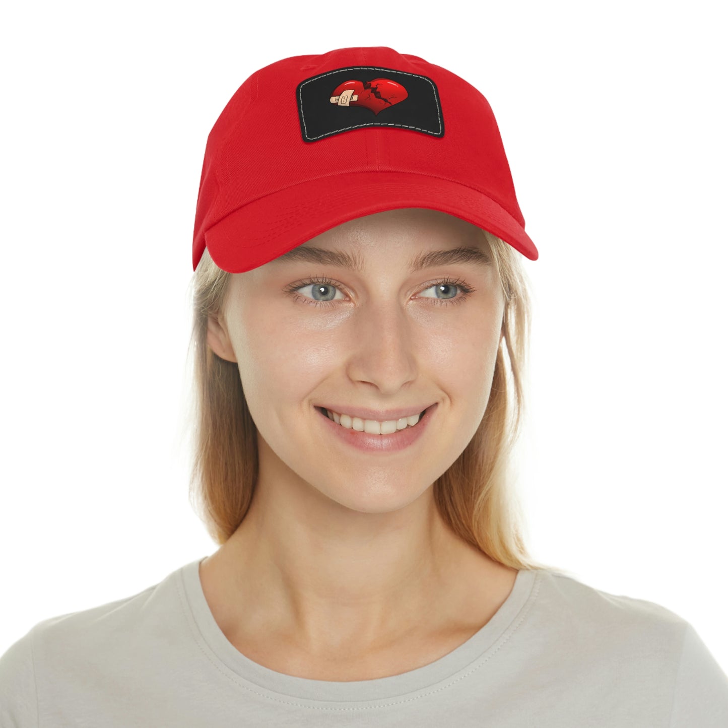 "Hopstar" Dad Hat with Leather Patch