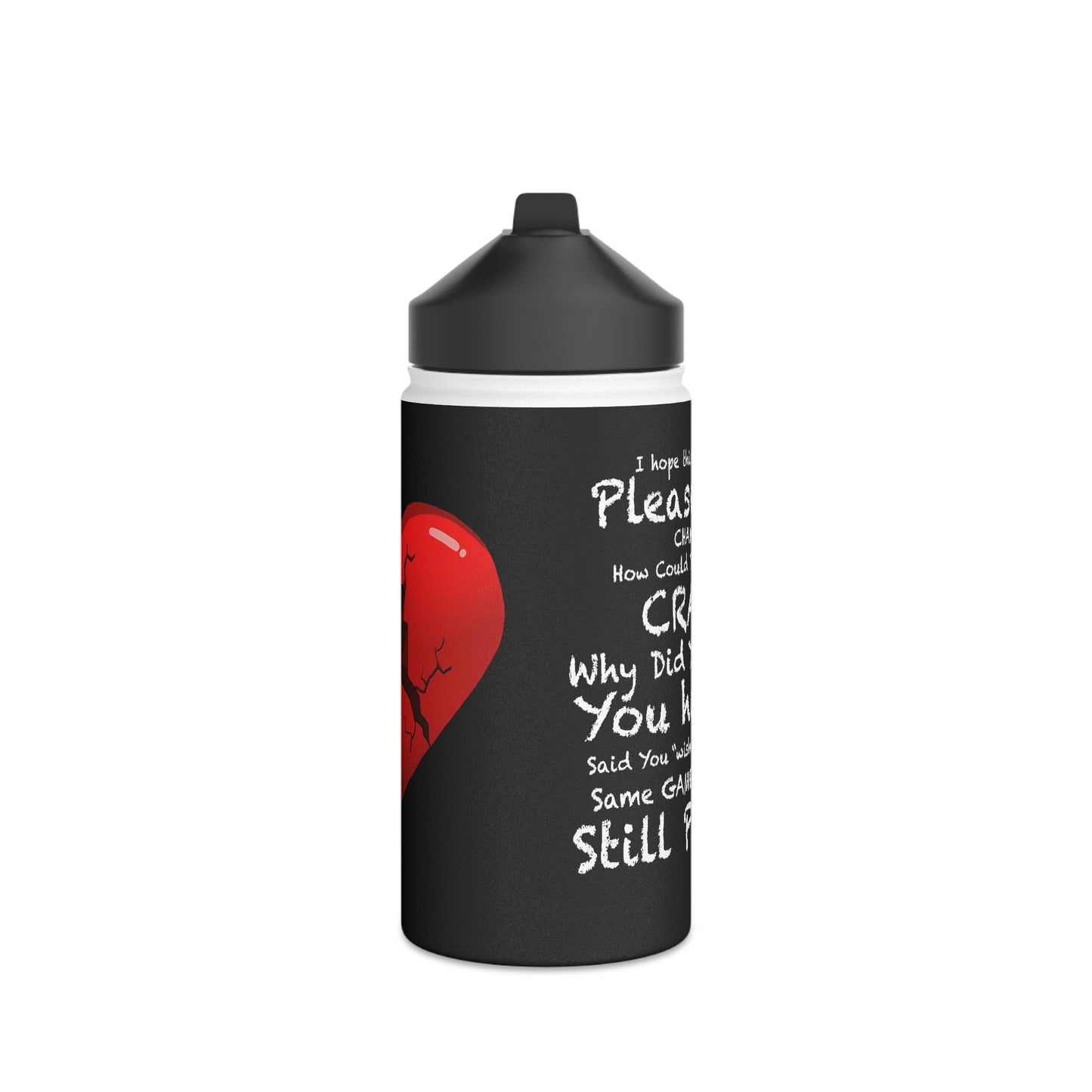 Hopstar Stainless Steel Water Bottle, Standard Lid