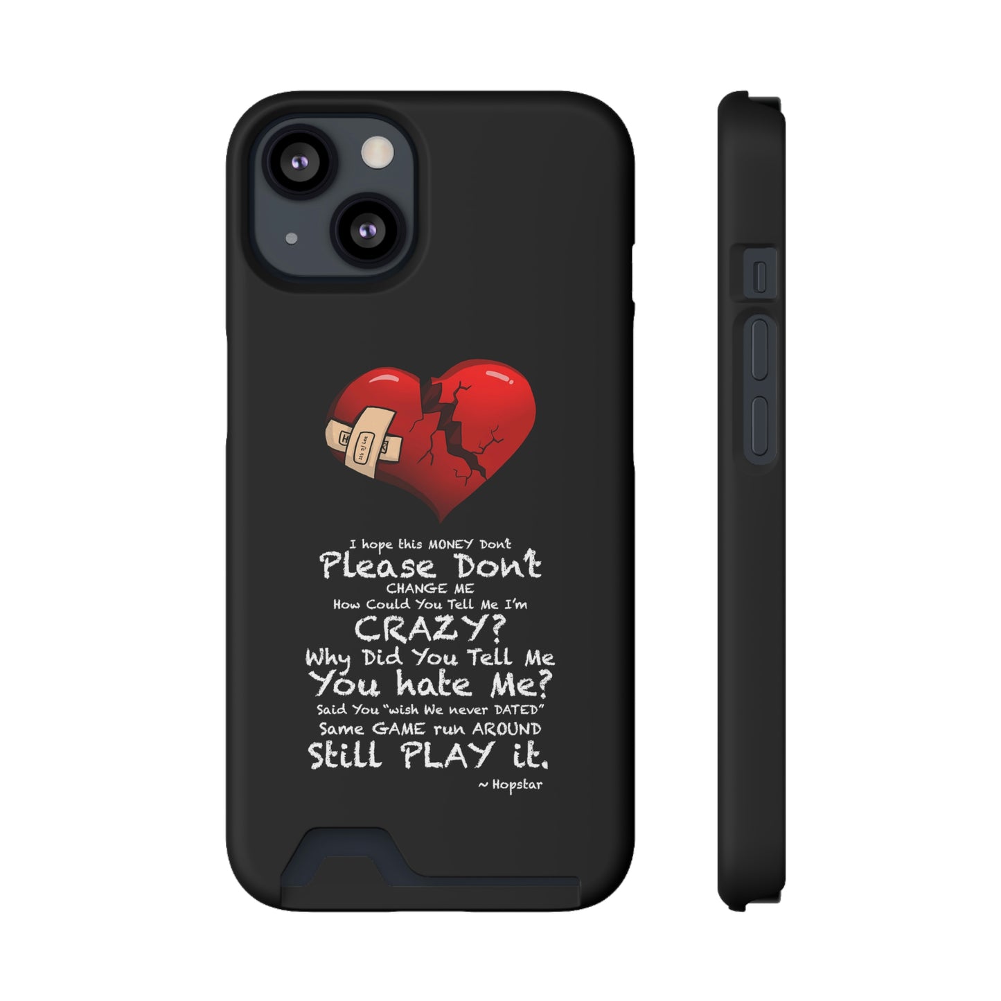 "Hopstar" Phone Case With Card Holder