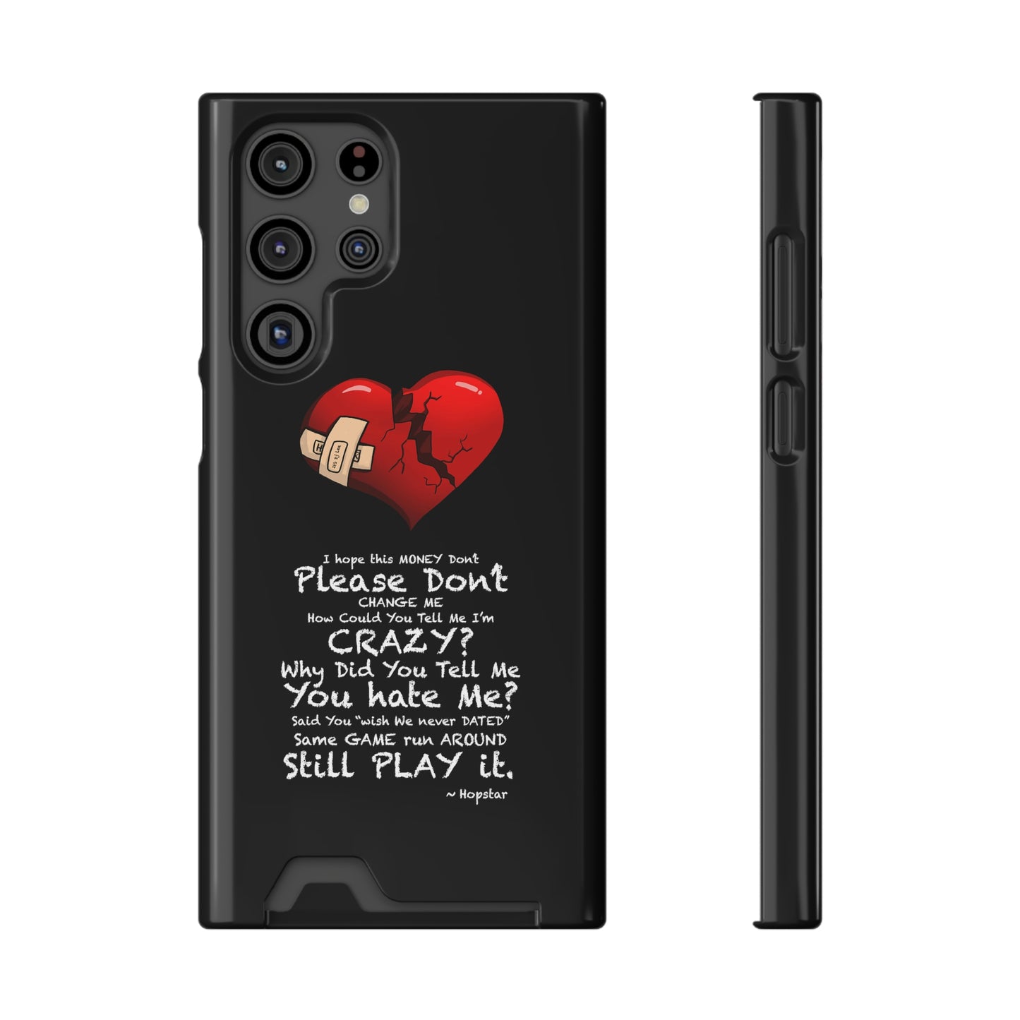 "Hopstar" Phone Case With Card Holder
