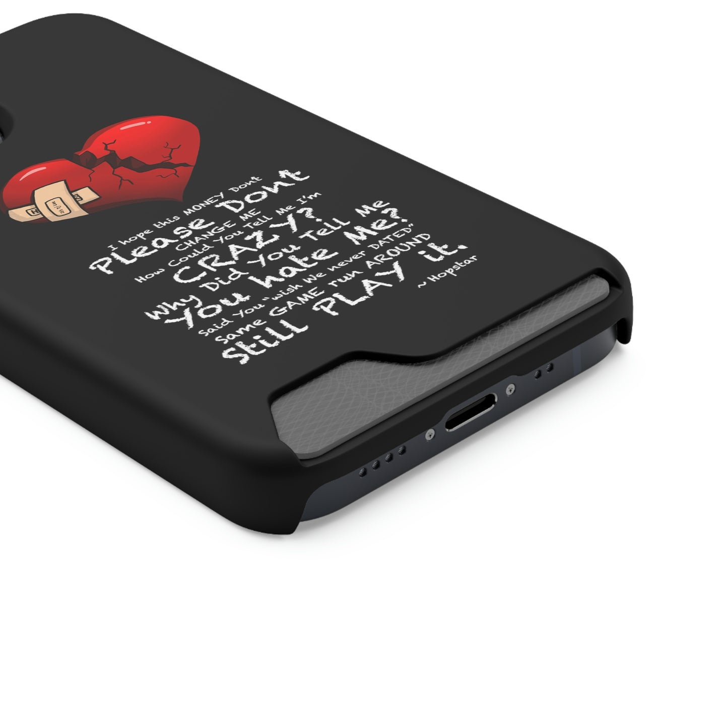 "Hopstar" Phone Case With Card Holder
