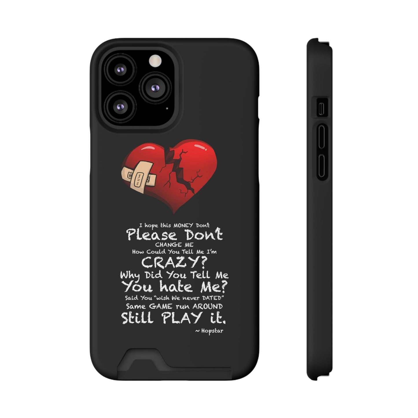 "Hopstar" Phone Case With Card Holder