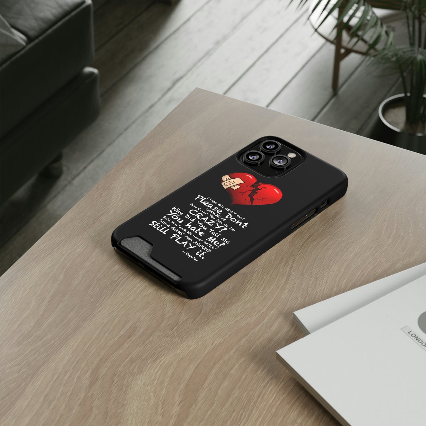 "Hopstar" Phone Case With Card Holder