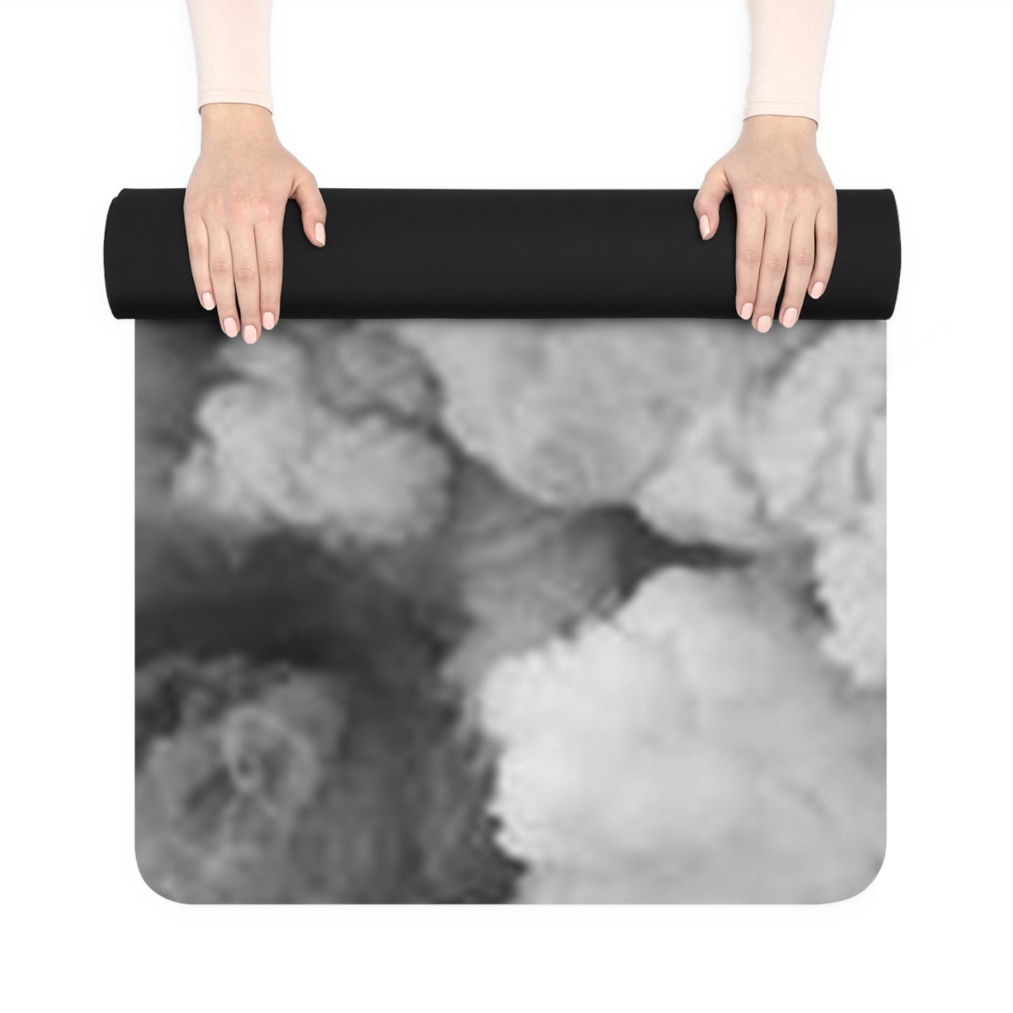 “Faded Gray” Yoga Mat
