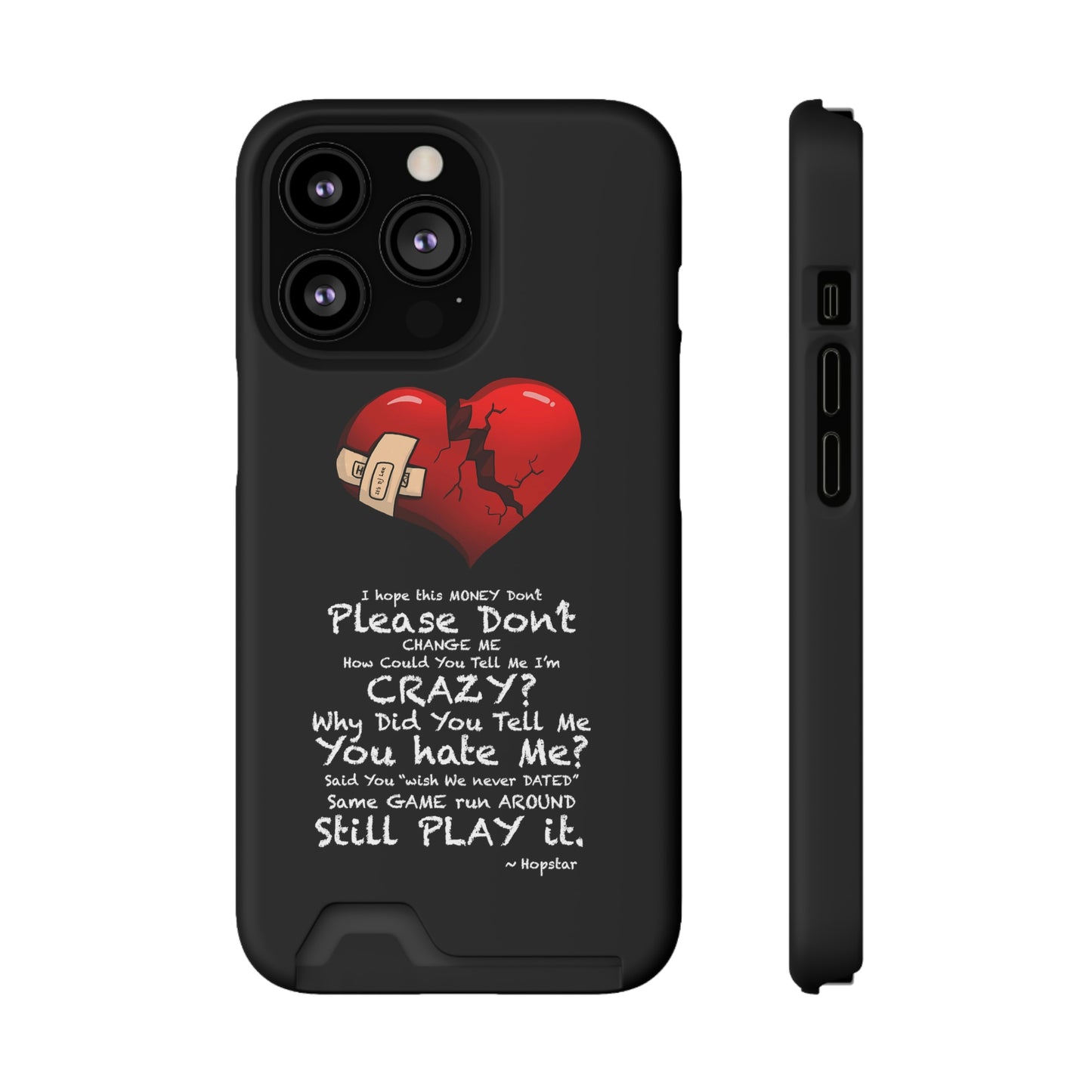 "Hopstar" Phone Case With Card Holder