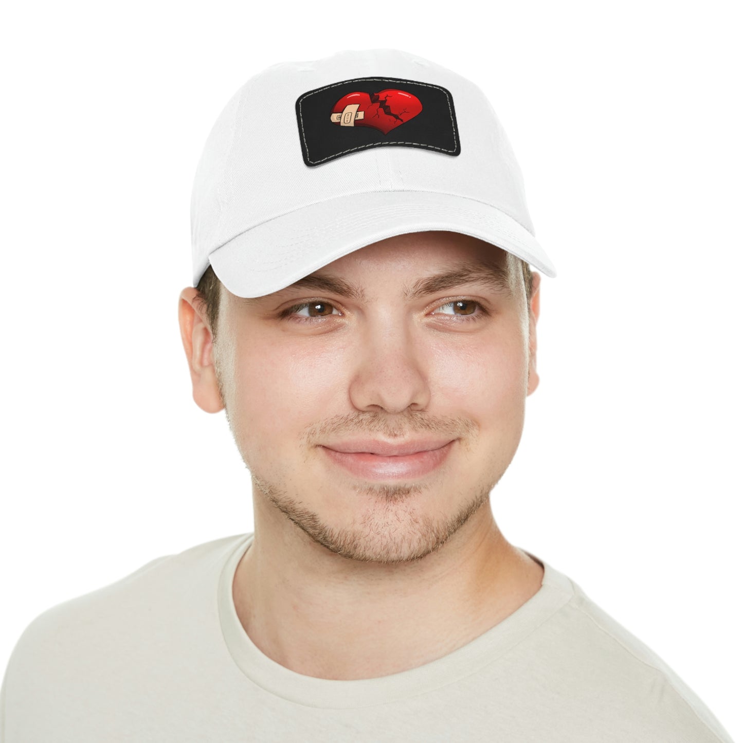 "Hopstar" Dad Hat with Leather Patch