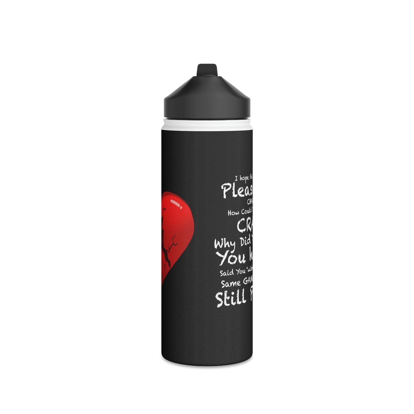 Hopstar Stainless Steel Water Bottle, Standard Lid