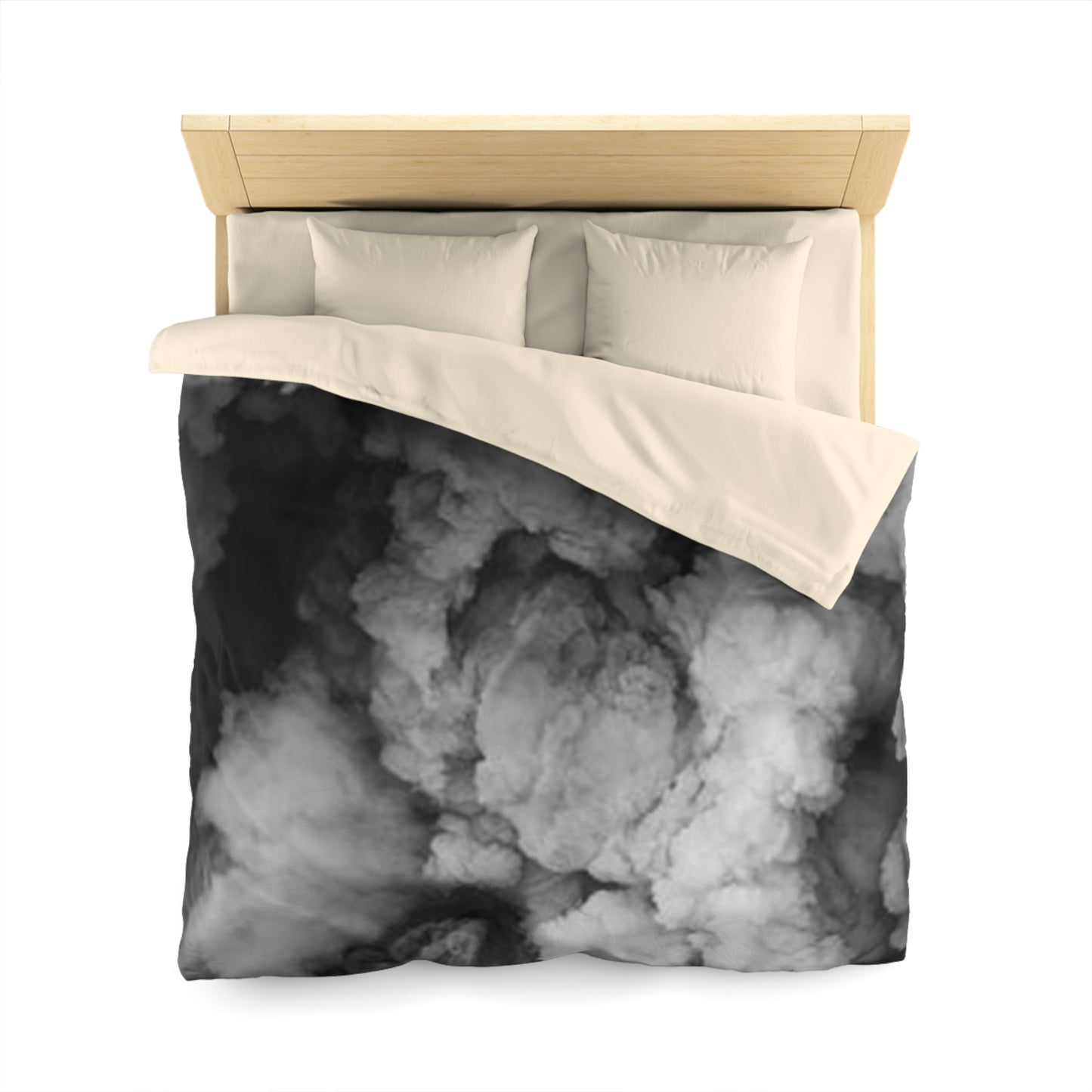 "Faded Gray "Duvet Bed Cover