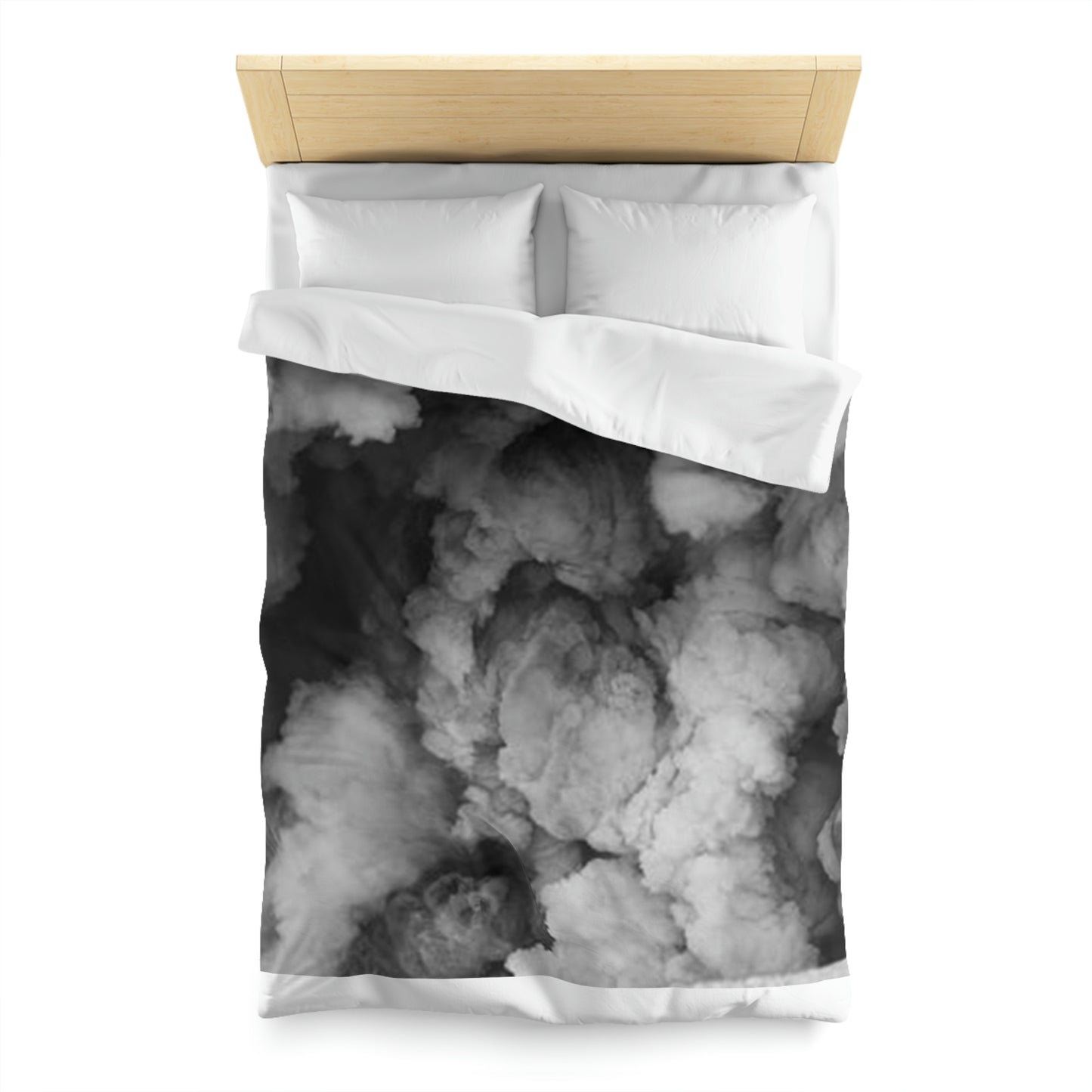 "Faded Gray "Duvet Bed Cover