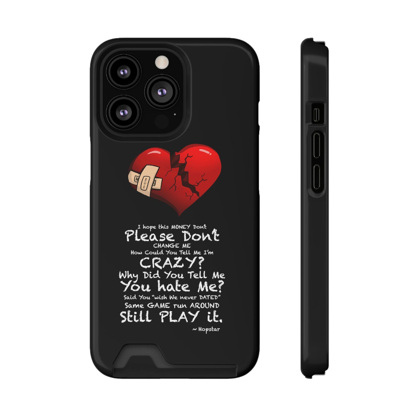 "Hopstar" Phone Case With Card Holder