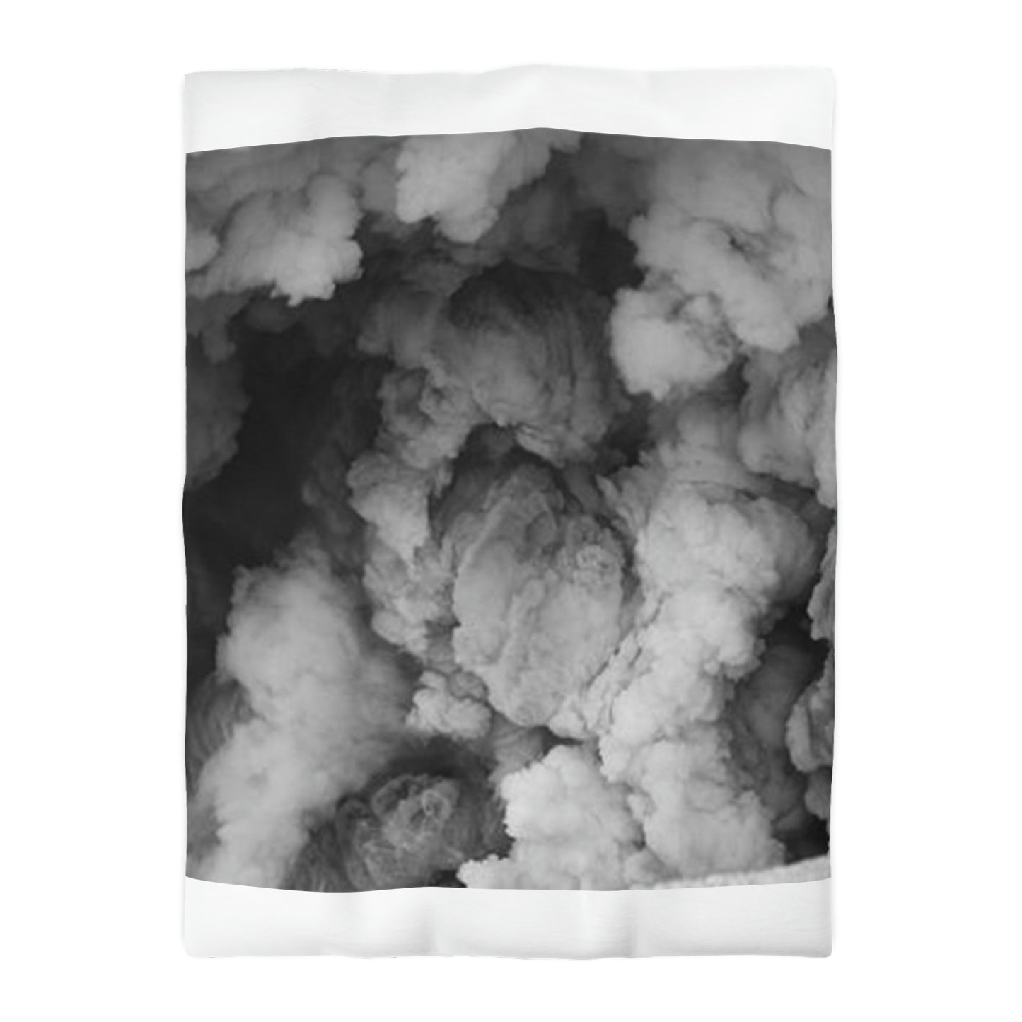 "Faded Gray "Duvet Bed Cover