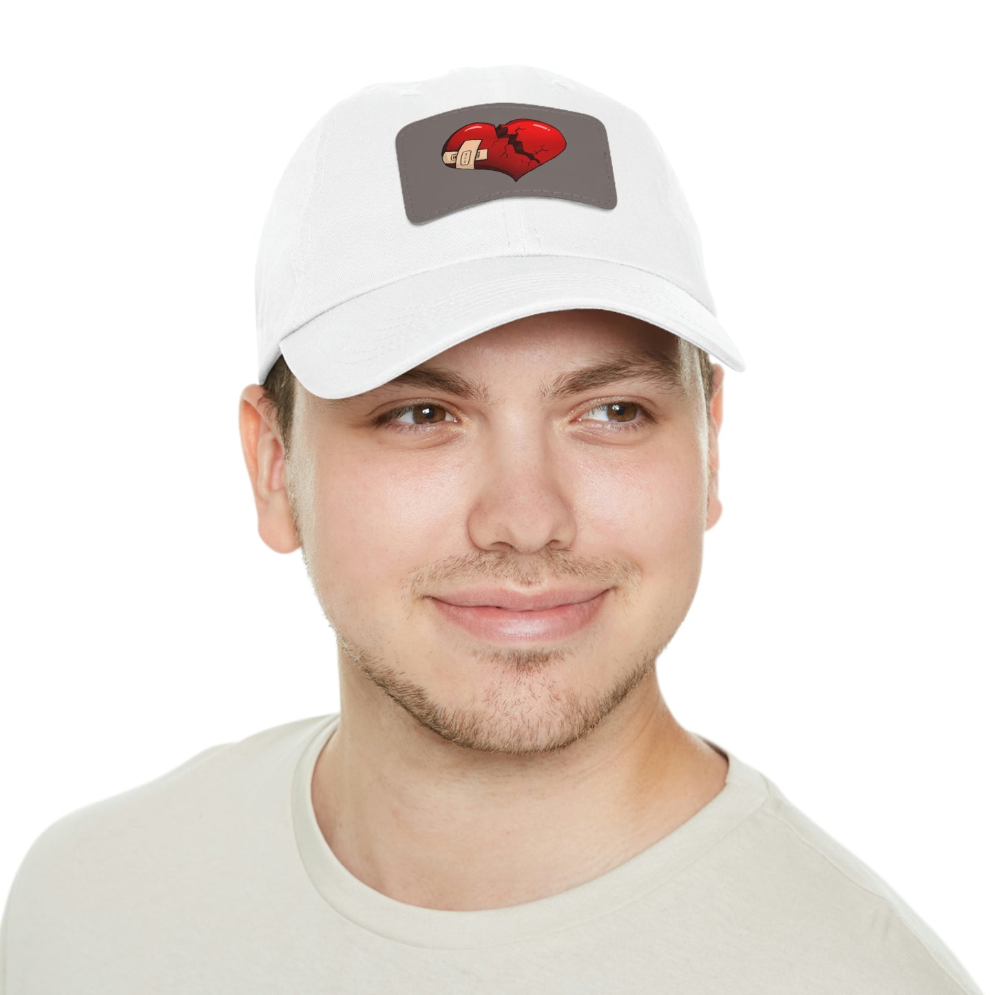"Hopstar" Dad Hat with Leather Patch