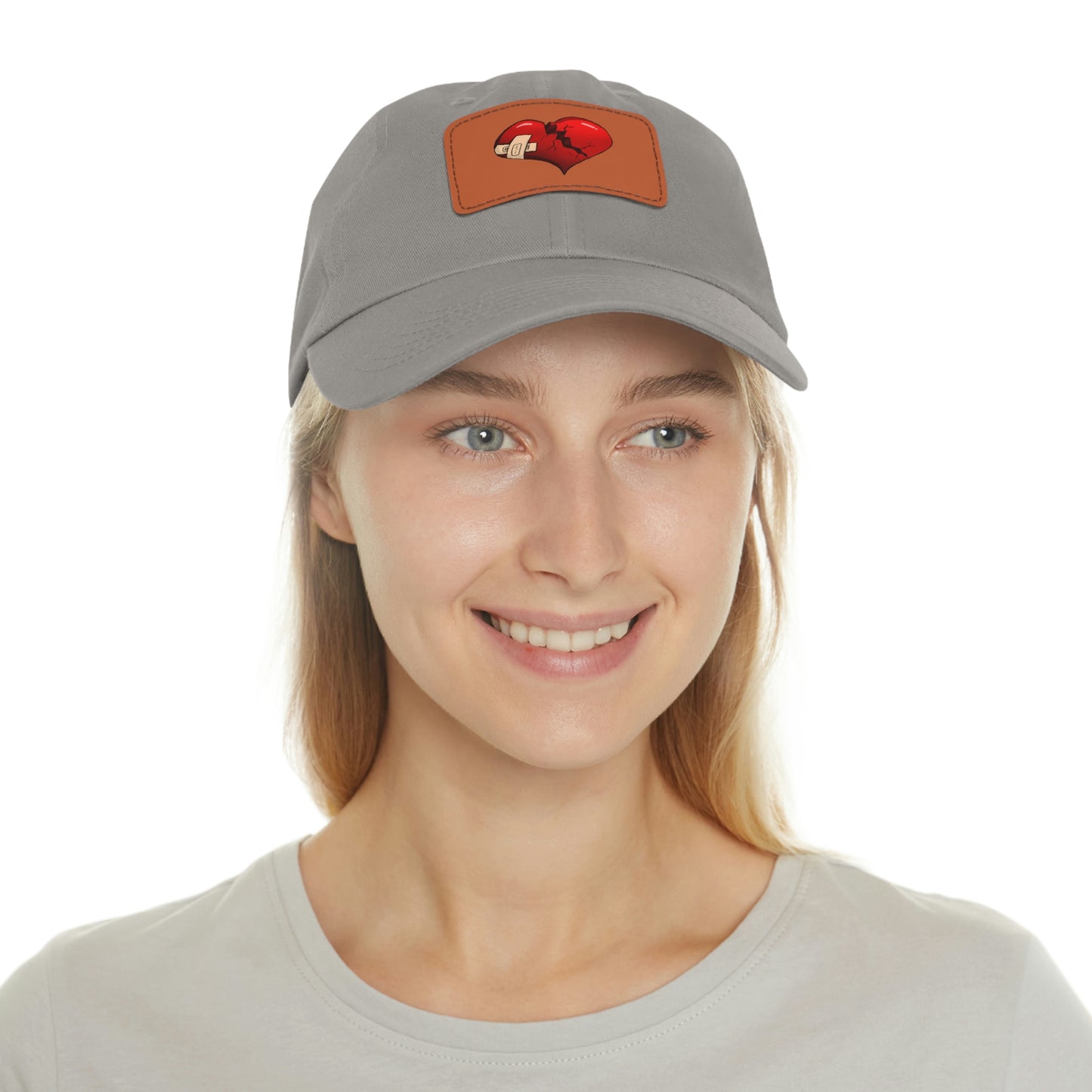 "Hopstar" Dad Hat with Leather Patch