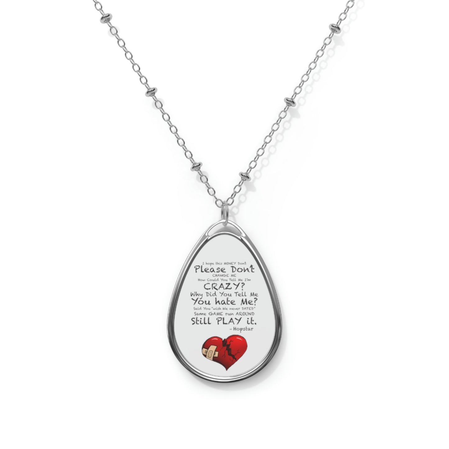 "Hopstar" Oval Necklace