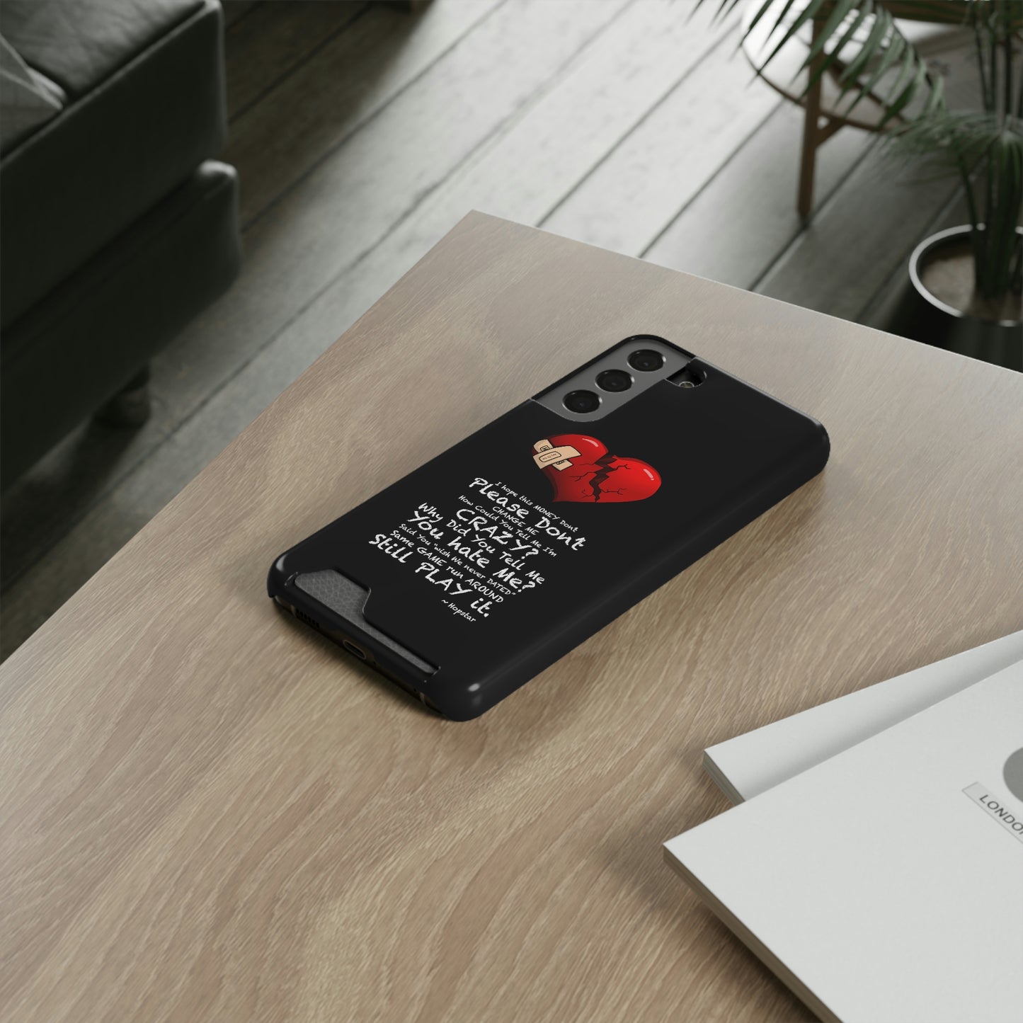 "Hopstar" Phone Case With Card Holder