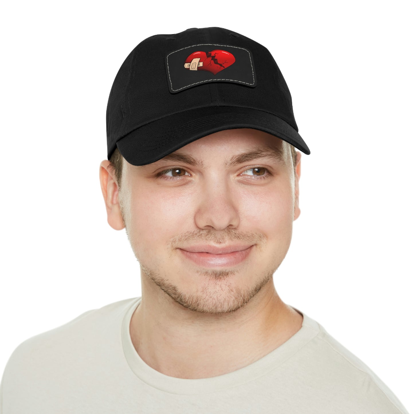 "Hopstar" Dad Hat with Leather Patch