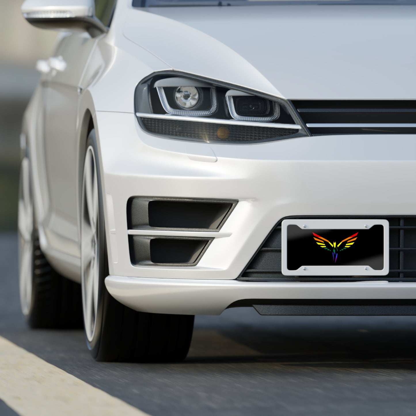 Olympian Pride License Plate