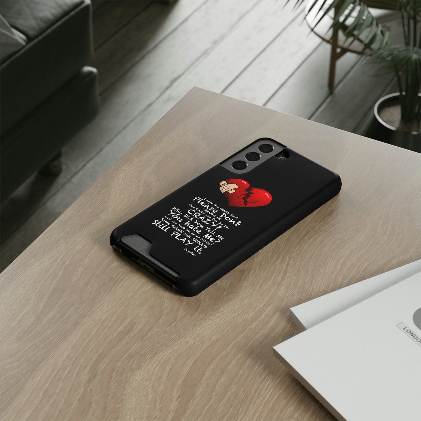 "Hopstar" Phone Case With Card Holder