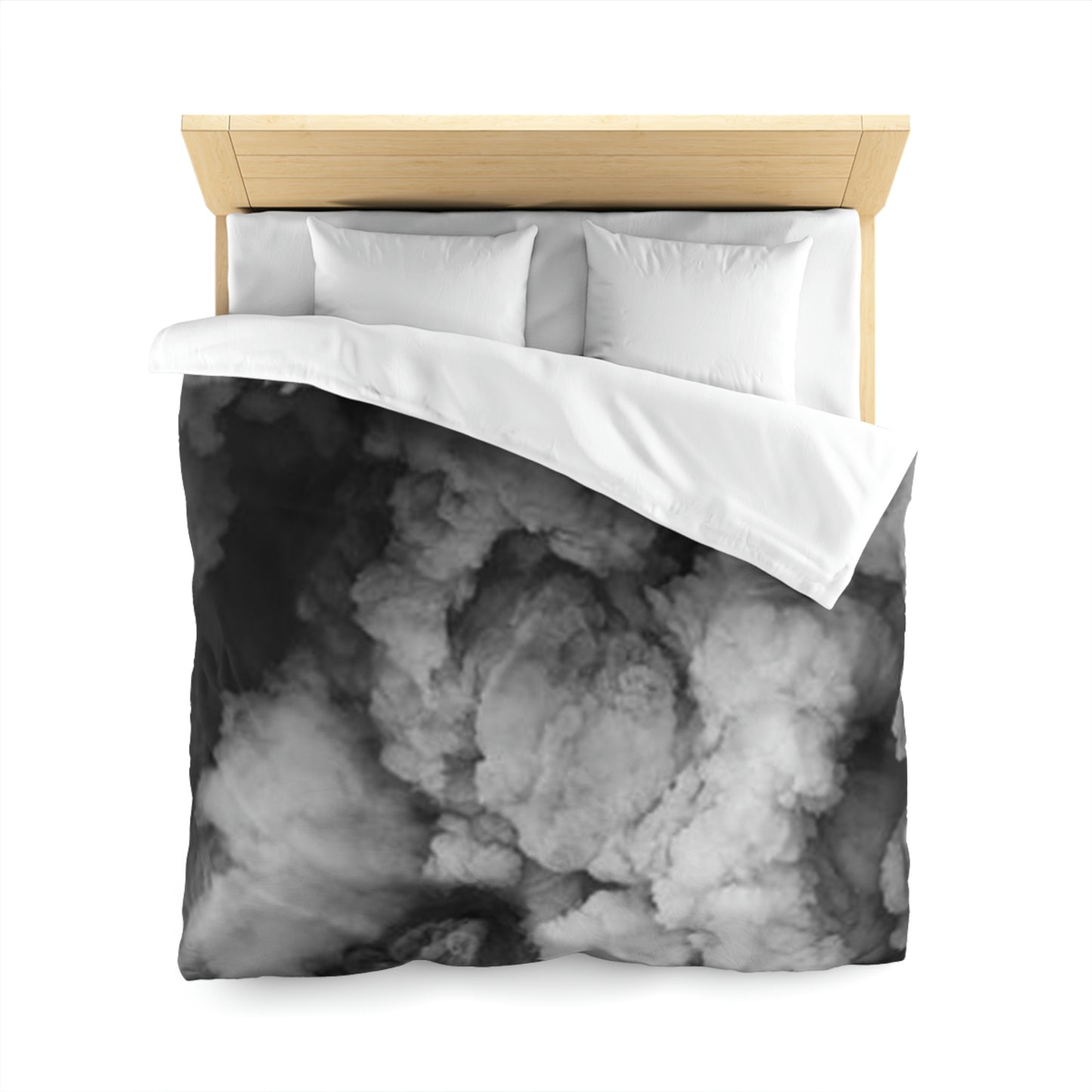 "Faded Gray "Duvet Bed Cover