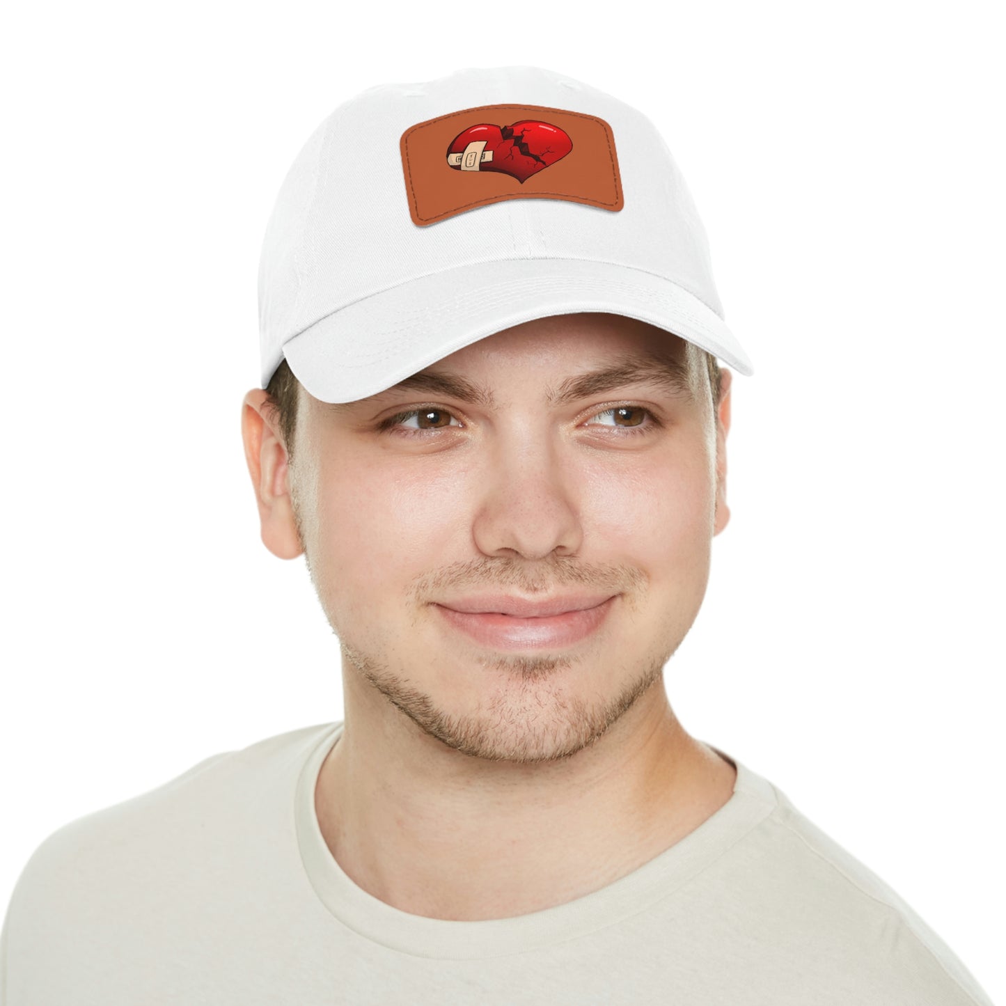 "Hopstar" Dad Hat with Leather Patch