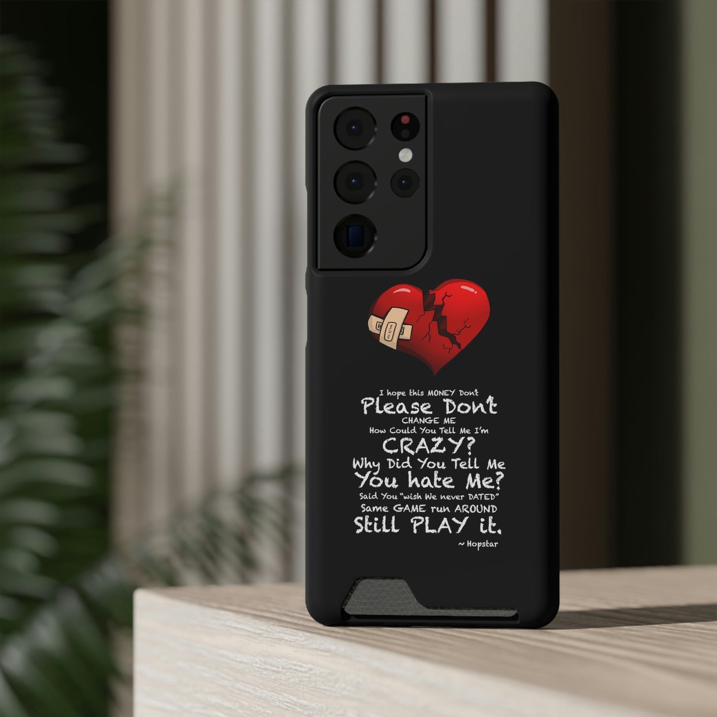 "Hopstar" Phone Case With Card Holder