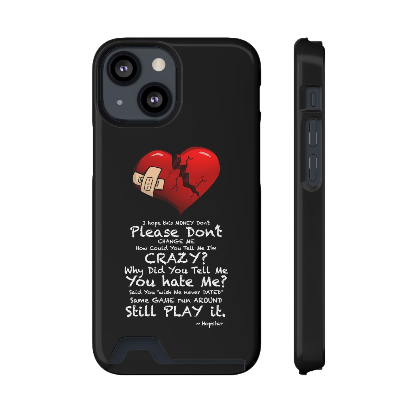 "Hopstar" Phone Case With Card Holder