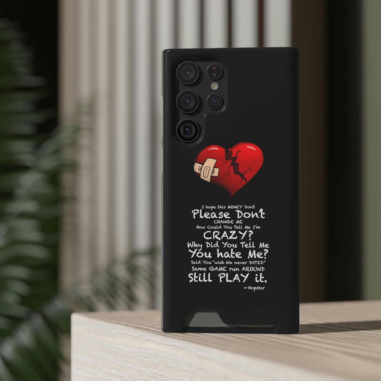 "Hopstar" Phone Case With Card Holder