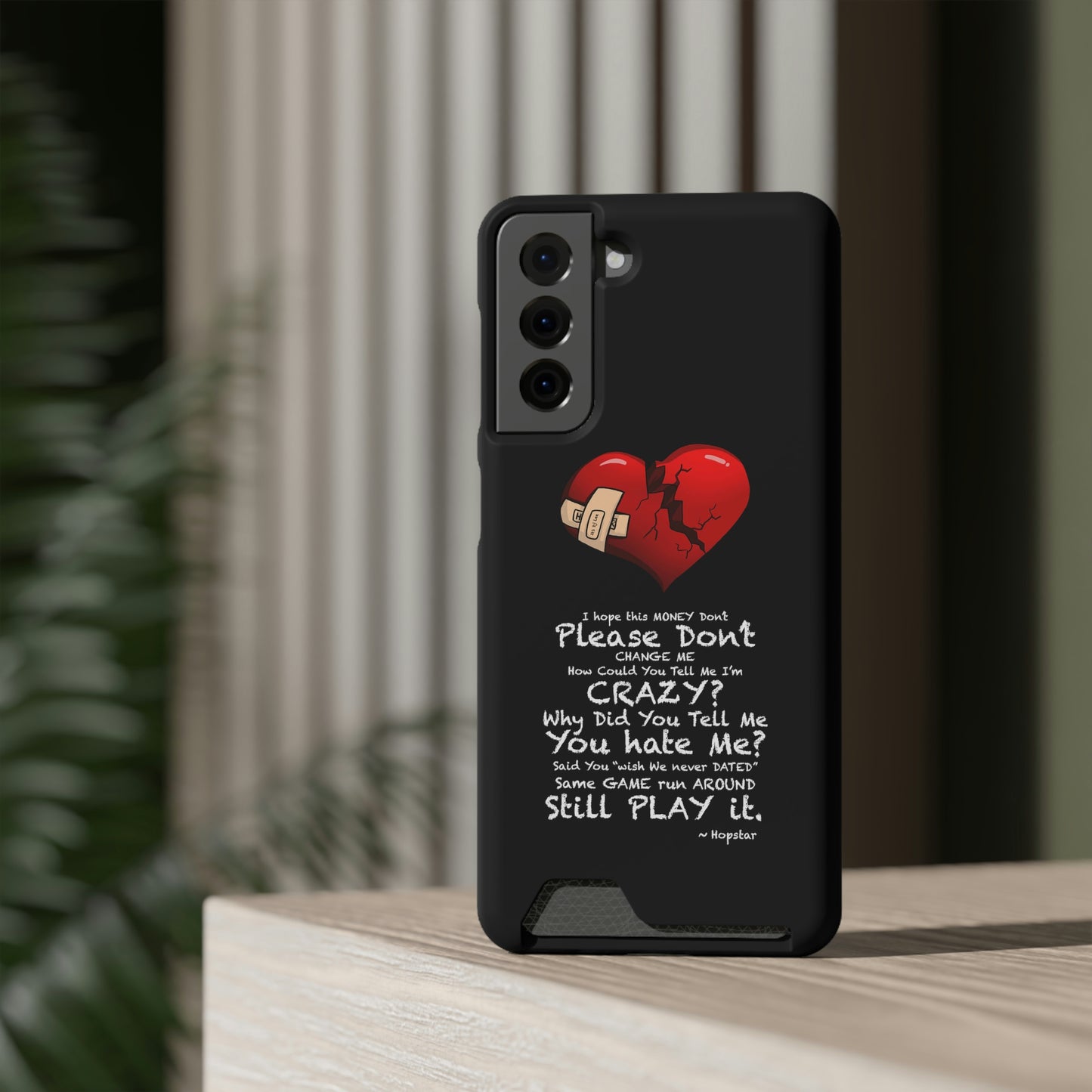 "Hopstar" Phone Case With Card Holder