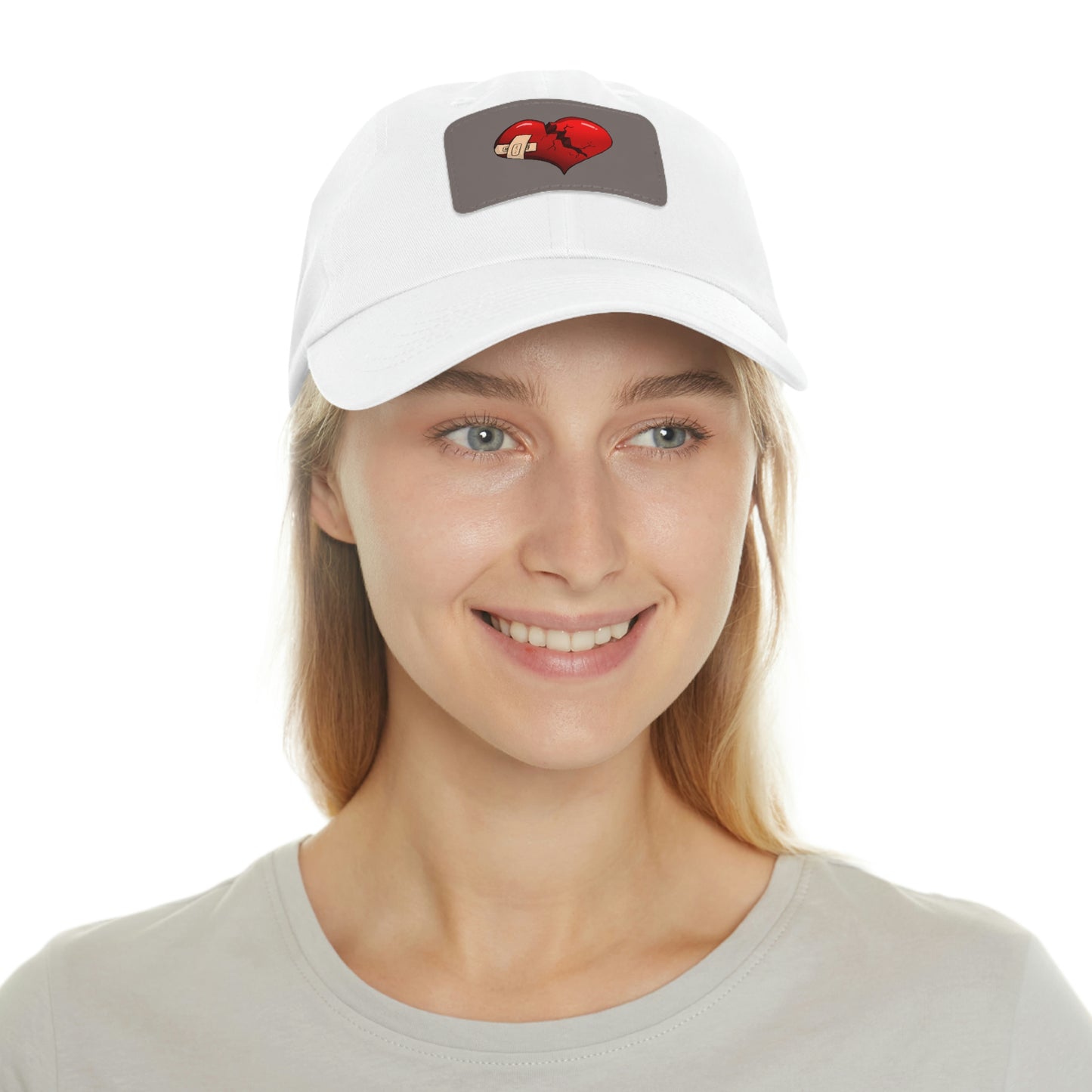 "Hopstar" Dad Hat with Leather Patch