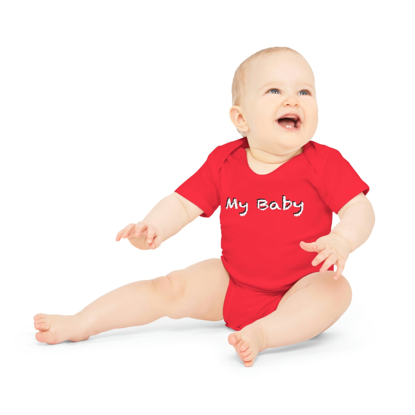 "My Baby" Short Sleeve Bodysuit