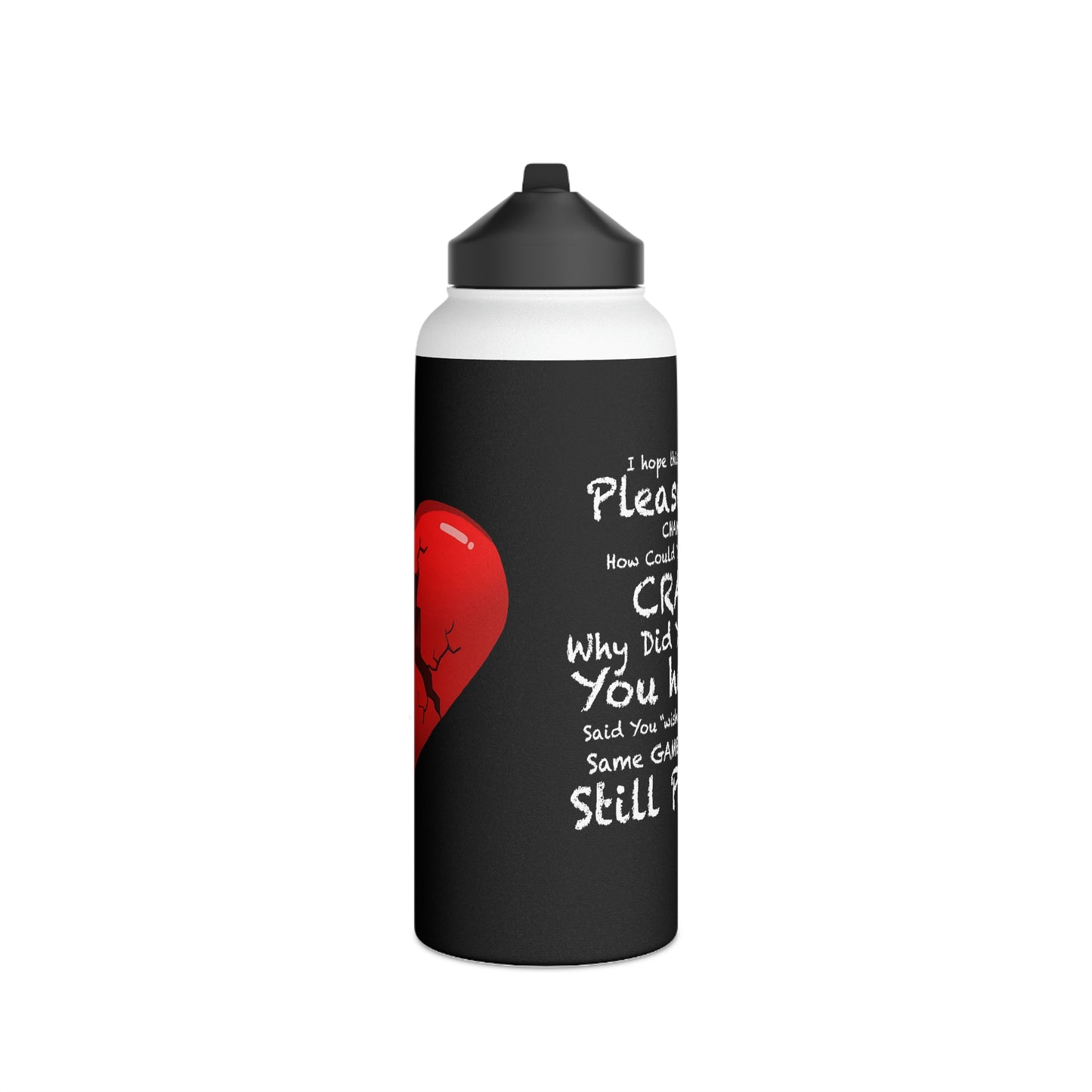 Hopstar Stainless Steel Water Bottle, Standard Lid