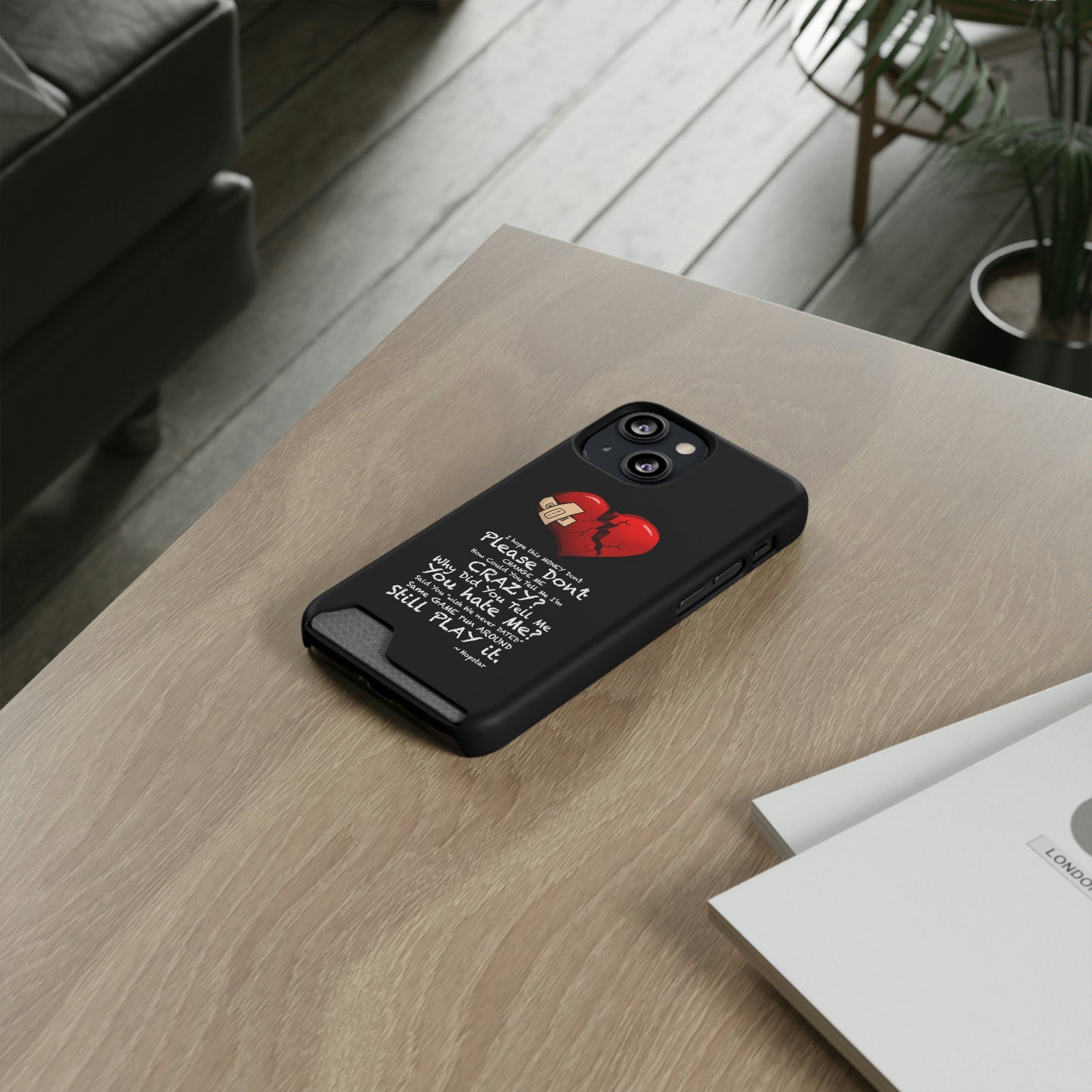 "Hopstar" Phone Case With Card Holder