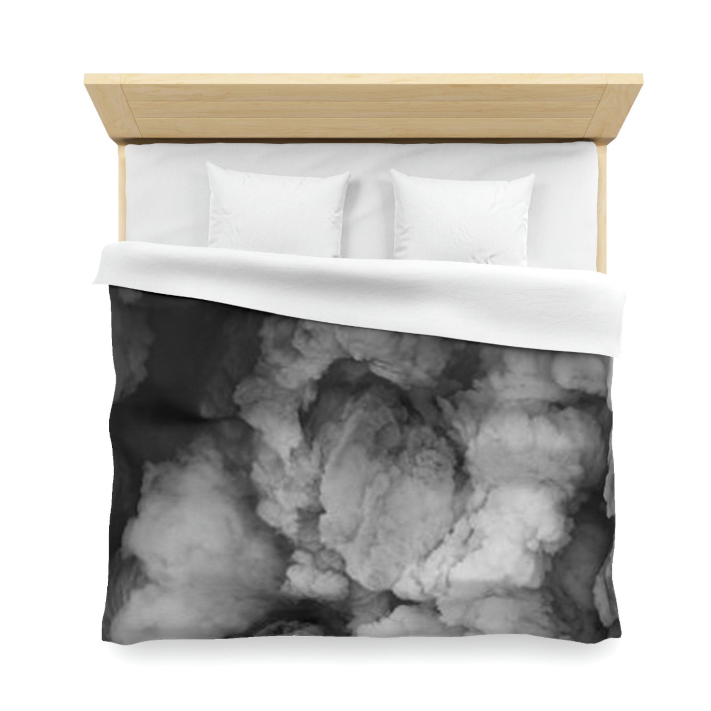 "Faded Gray "Duvet Bed Cover