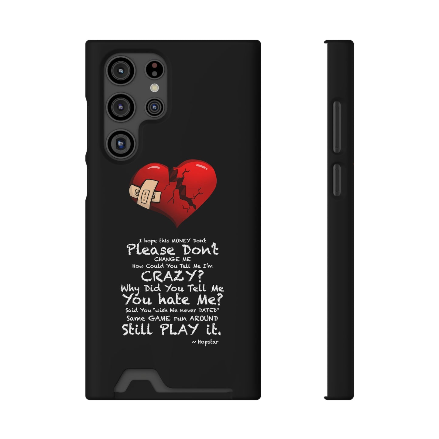 "Hopstar" Phone Case With Card Holder