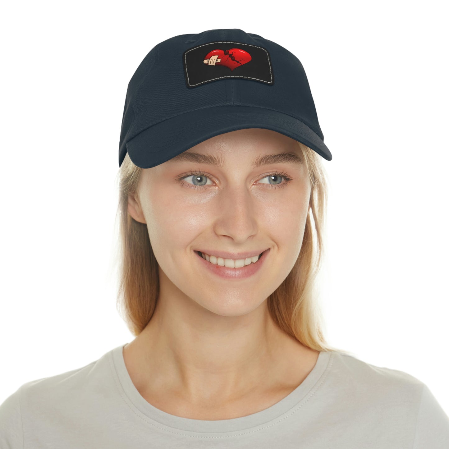 "Hopstar" Dad Hat with Leather Patch
