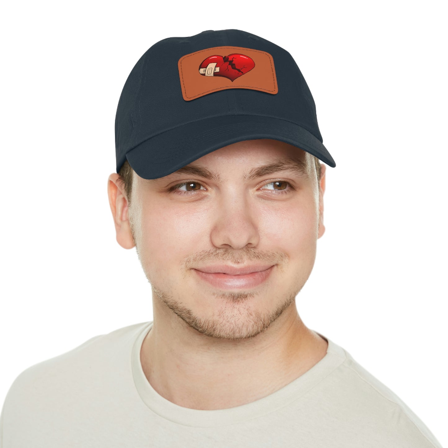 "Hopstar" Dad Hat with Leather Patch