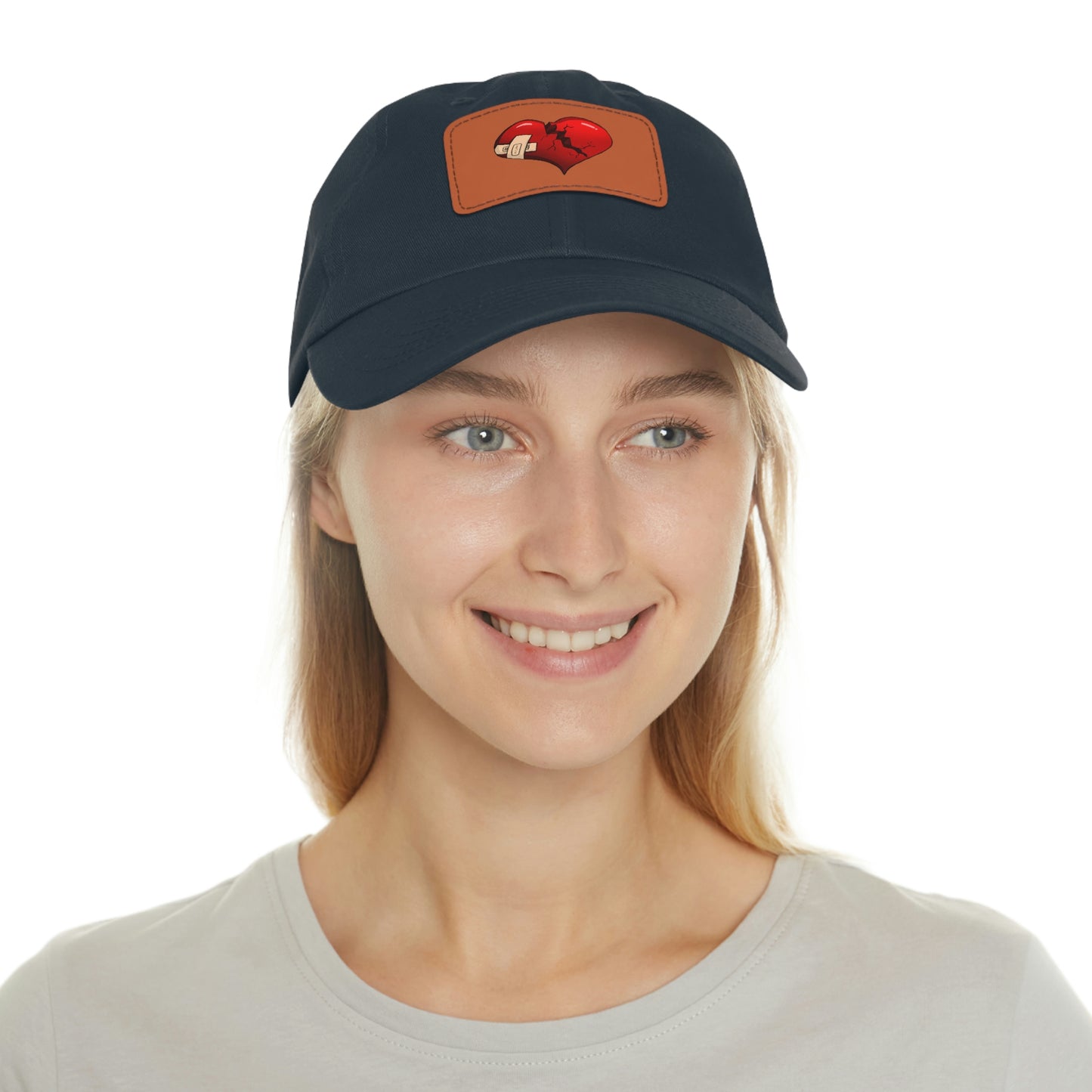"Hopstar" Dad Hat with Leather Patch