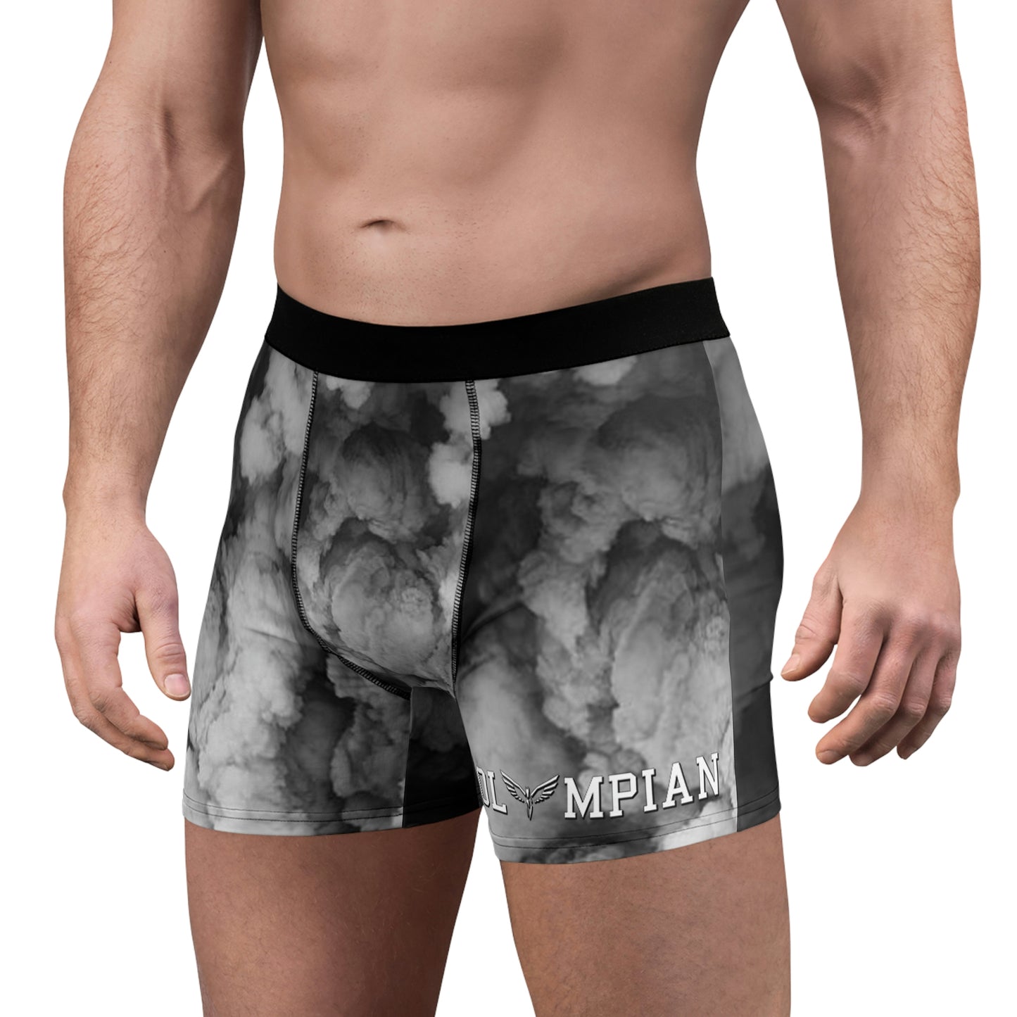 Men's "Faded Gray" Boxer Briefs