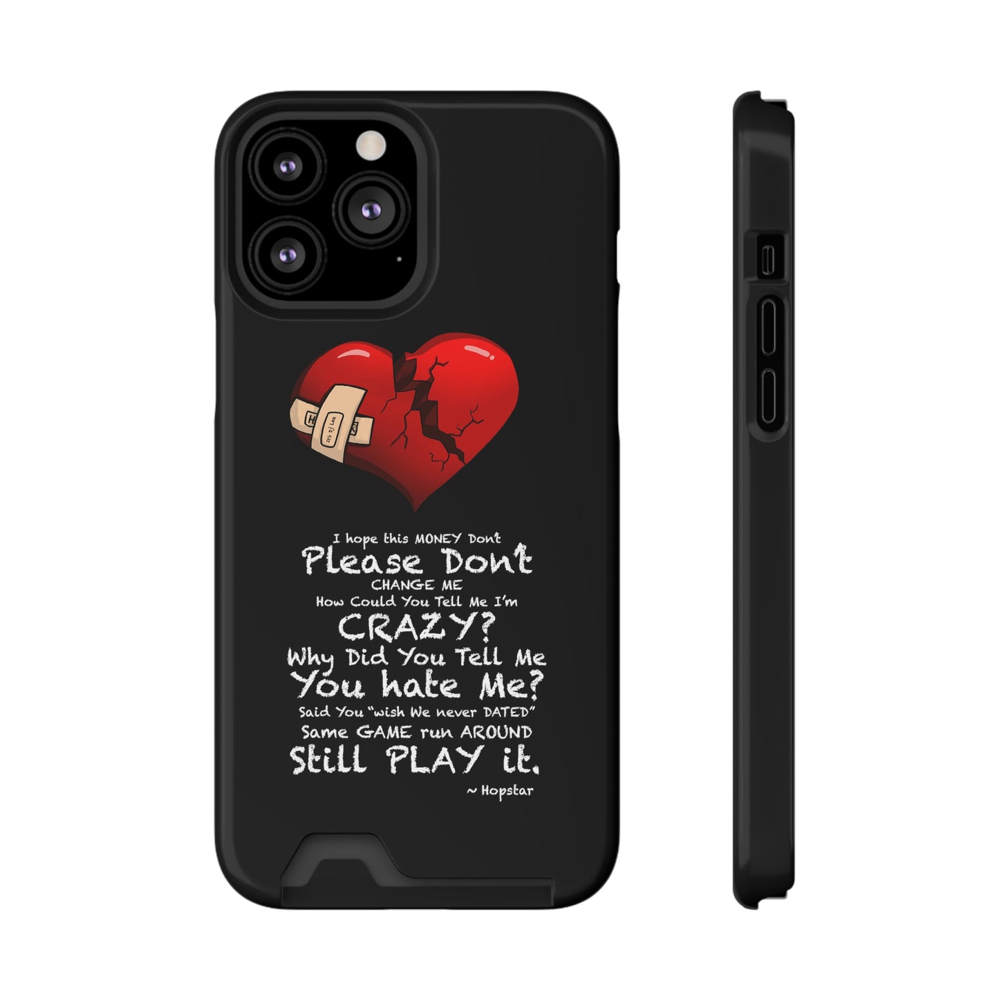 "Hopstar" Phone Case With Card Holder