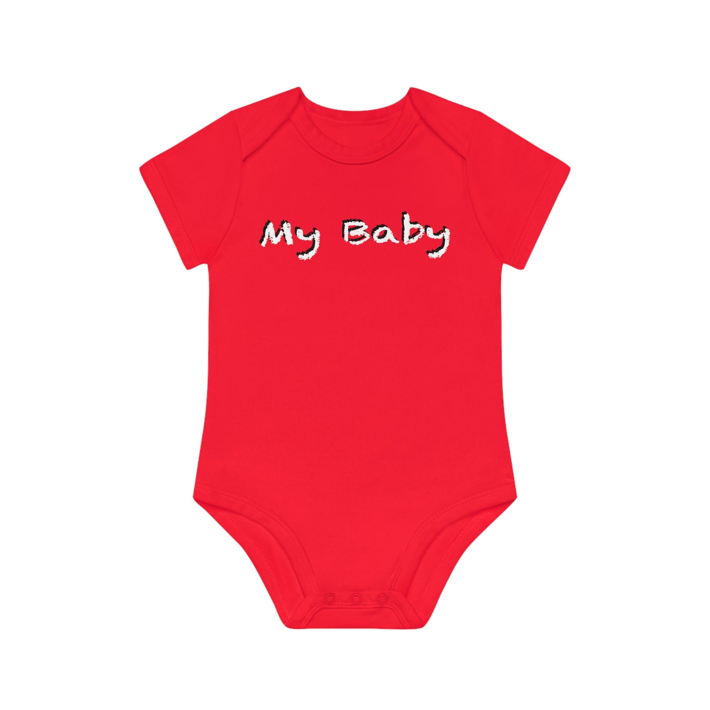"My Baby" Short Sleeve Bodysuit
