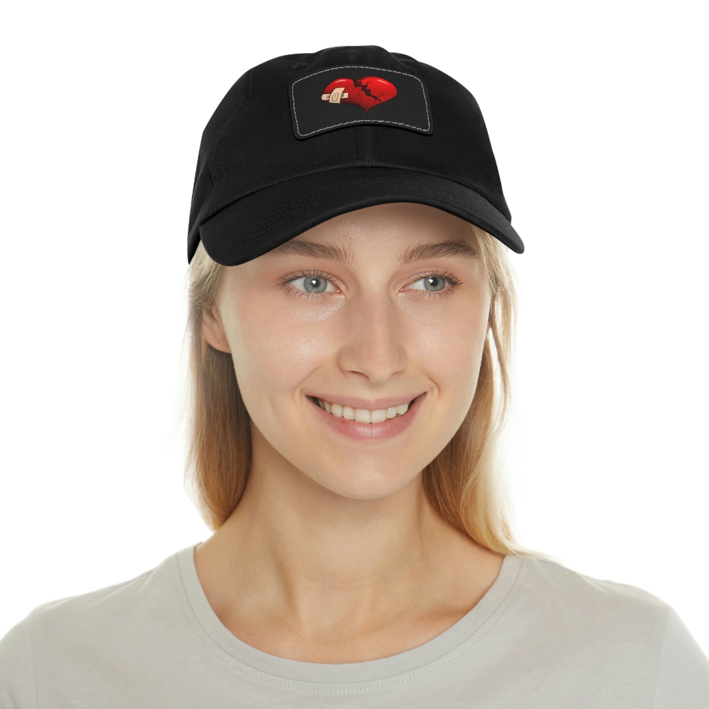 "Hopstar" Dad Hat with Leather Patch