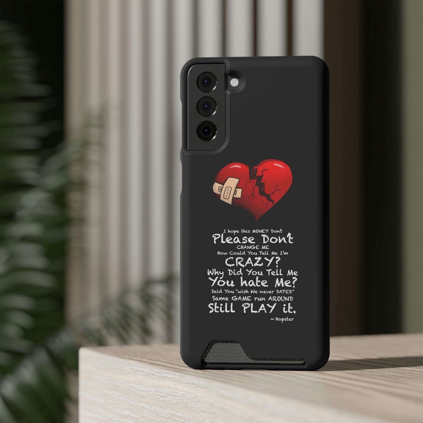 "Hopstar" Phone Case With Card Holder