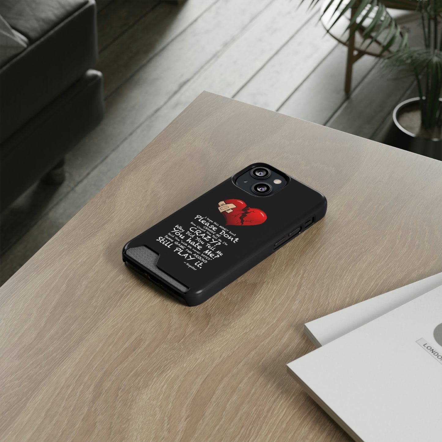 "Hopstar" Phone Case With Card Holder