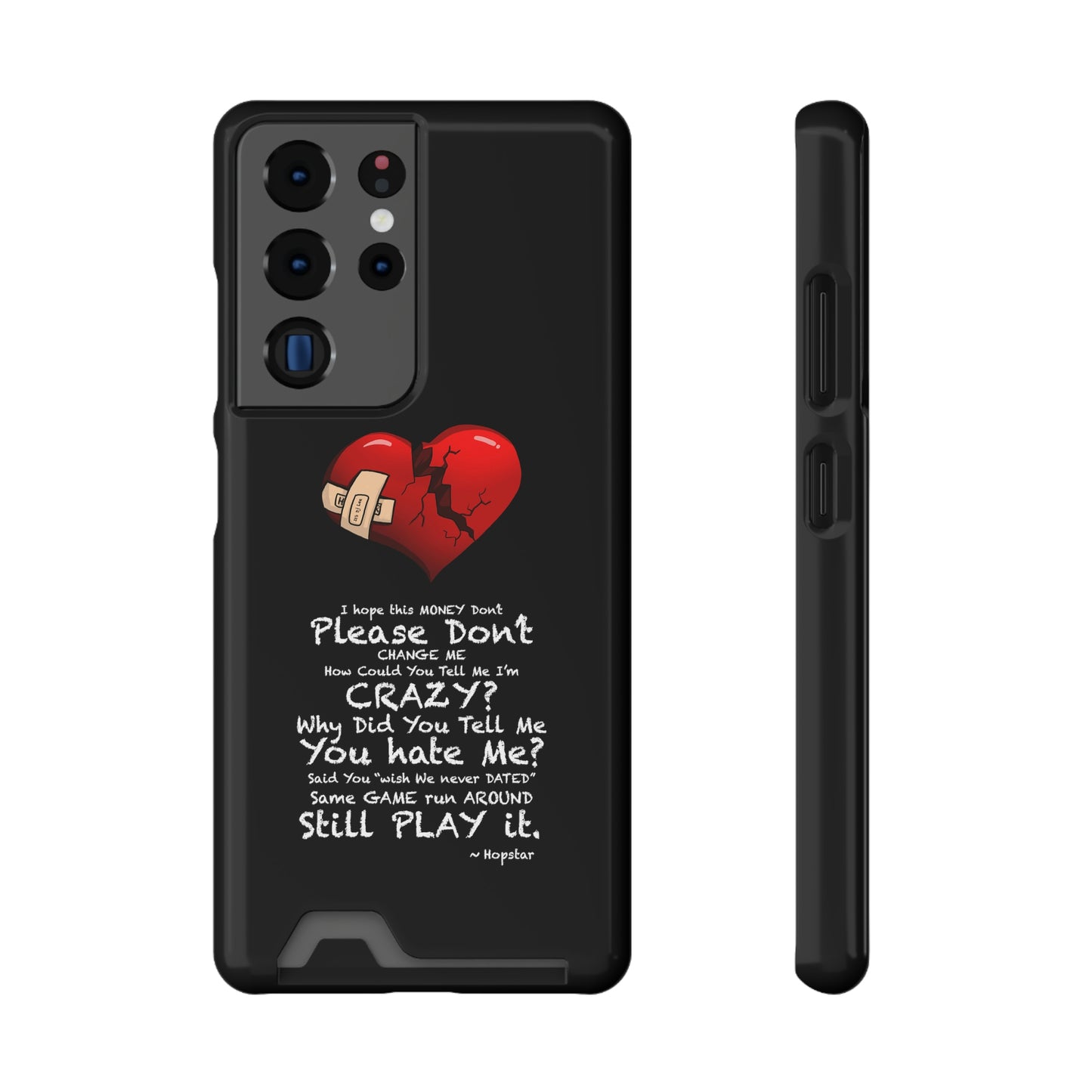 "Hopstar" Phone Case With Card Holder